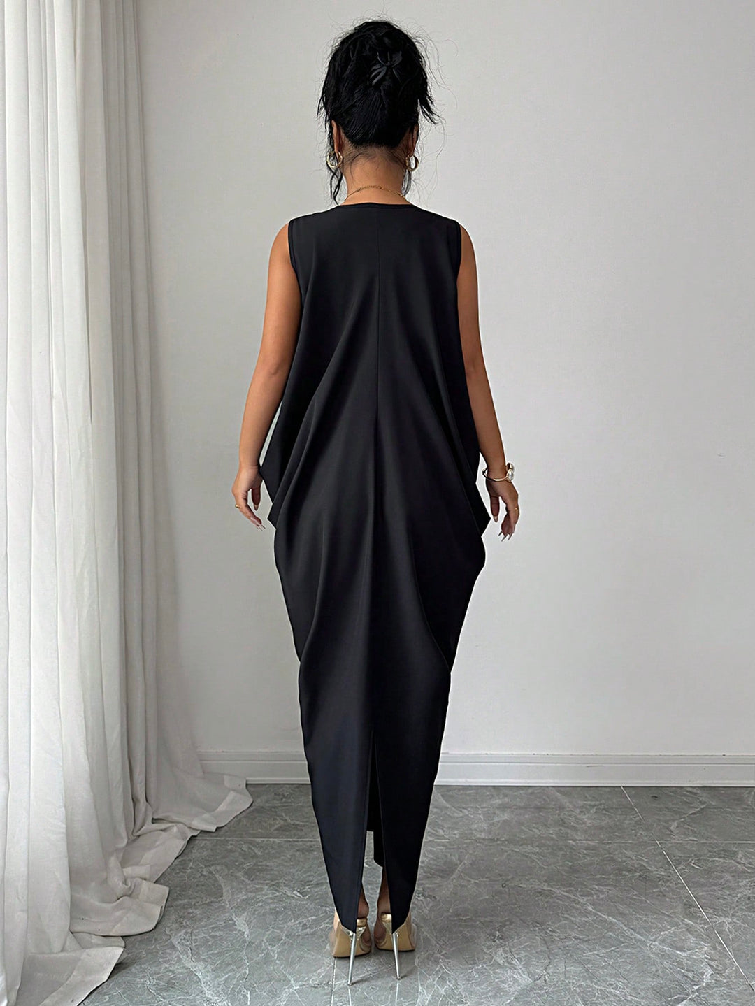 Rochie maxi SHEIN, negru