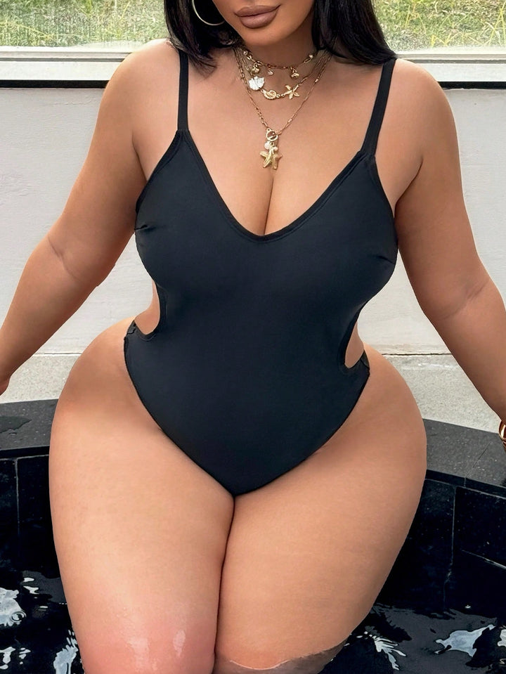 Costum de baie SHEIN, negru