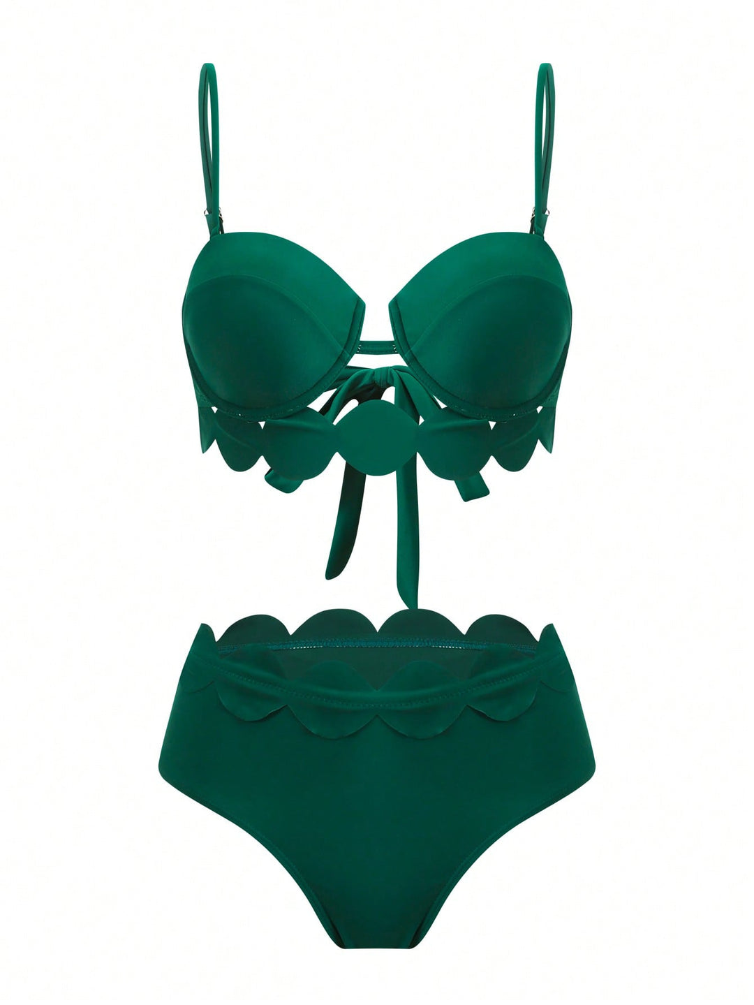 Set bikini SHEIN, verde