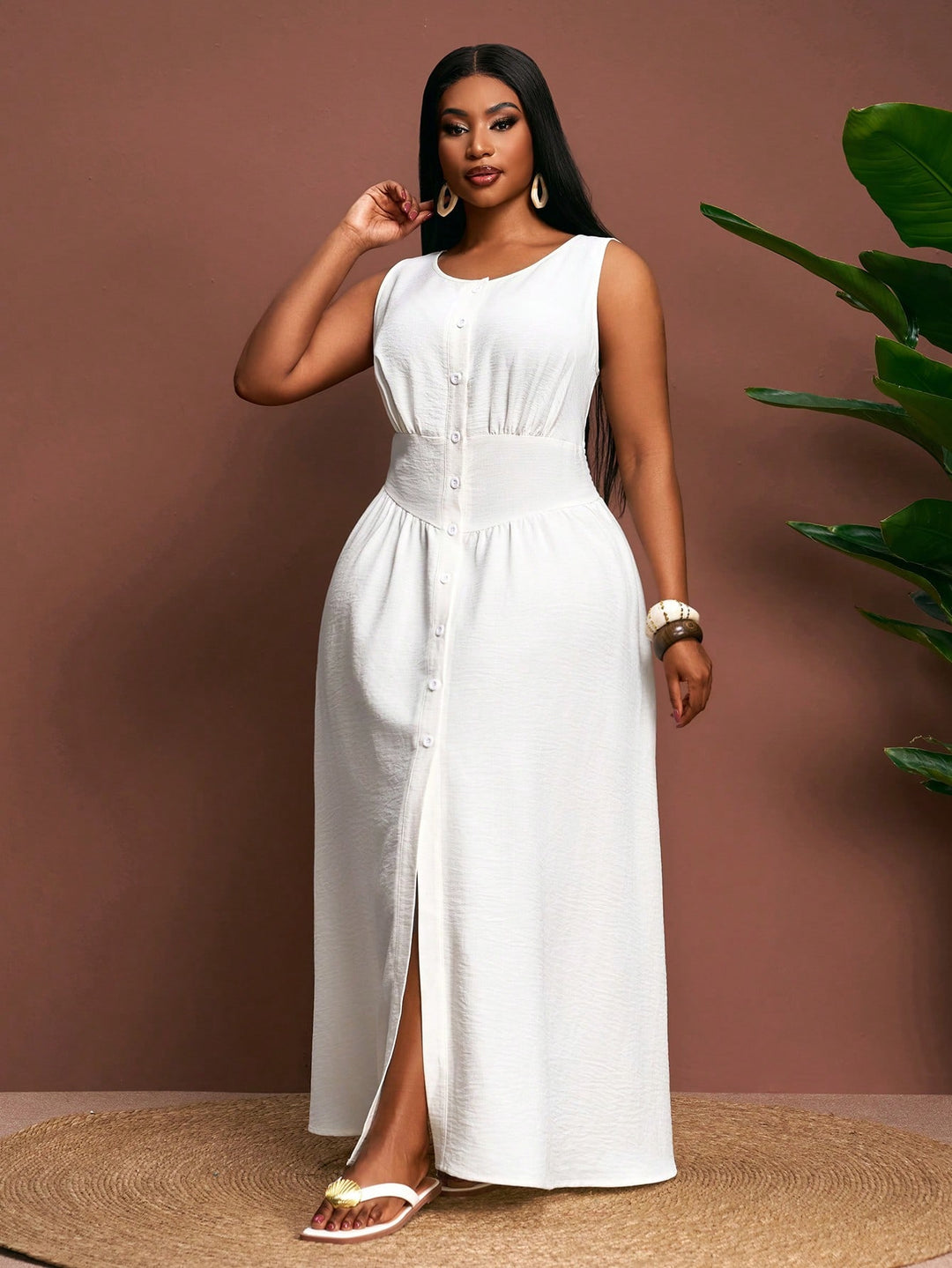 Rochie SHEIN, alb