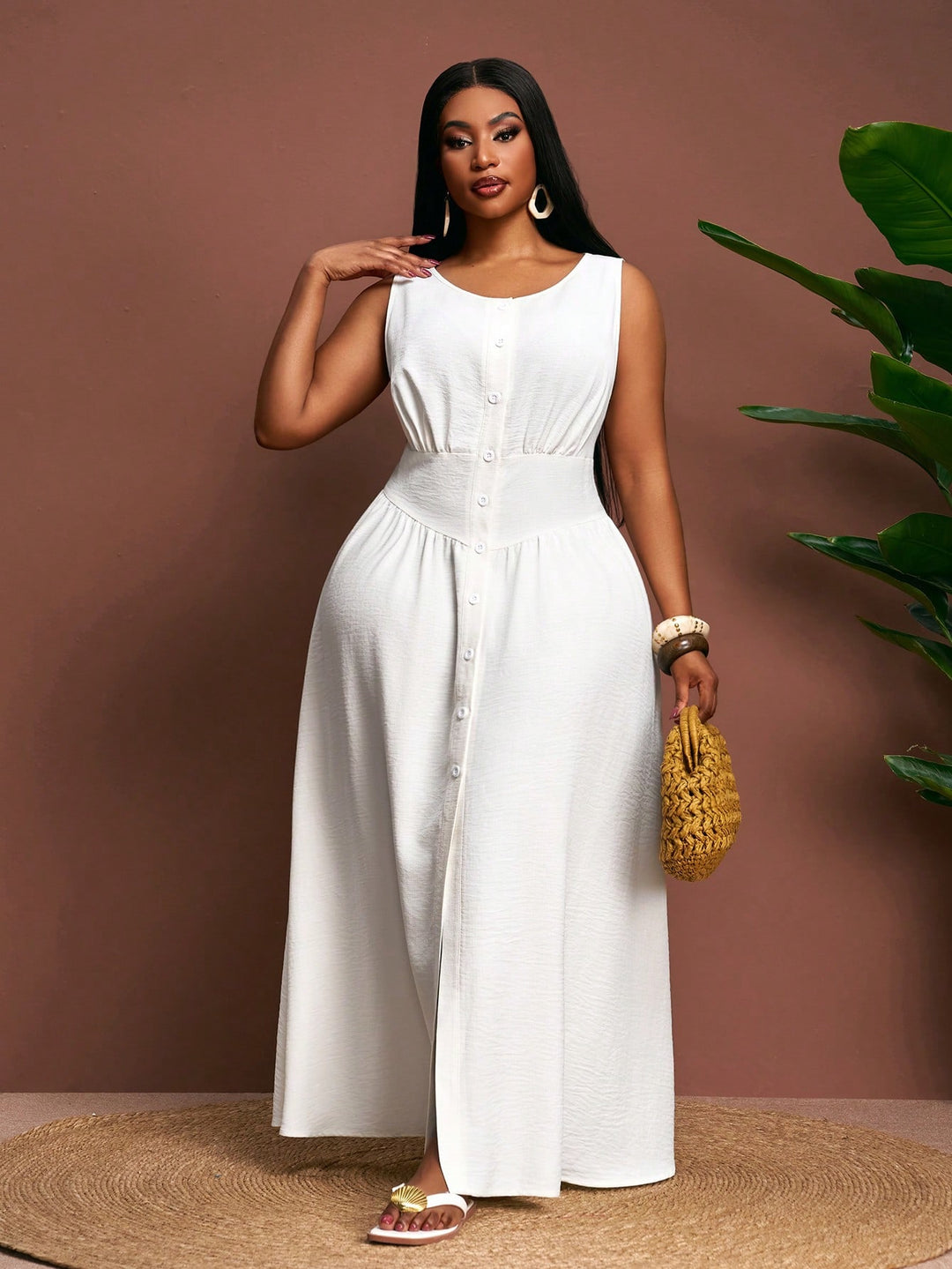 Rochie SHEIN, alb