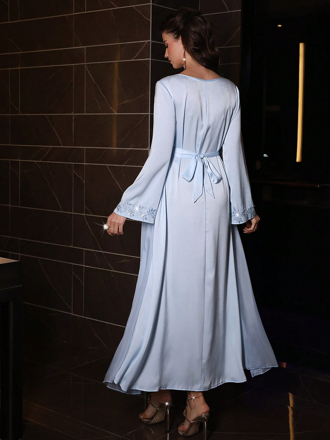 Rochie maxi SHEIN, albastru