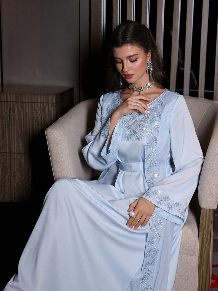 Rochie maxi SHEIN, albastru