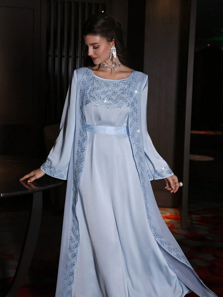 Rochie maxi SHEIN, albastru