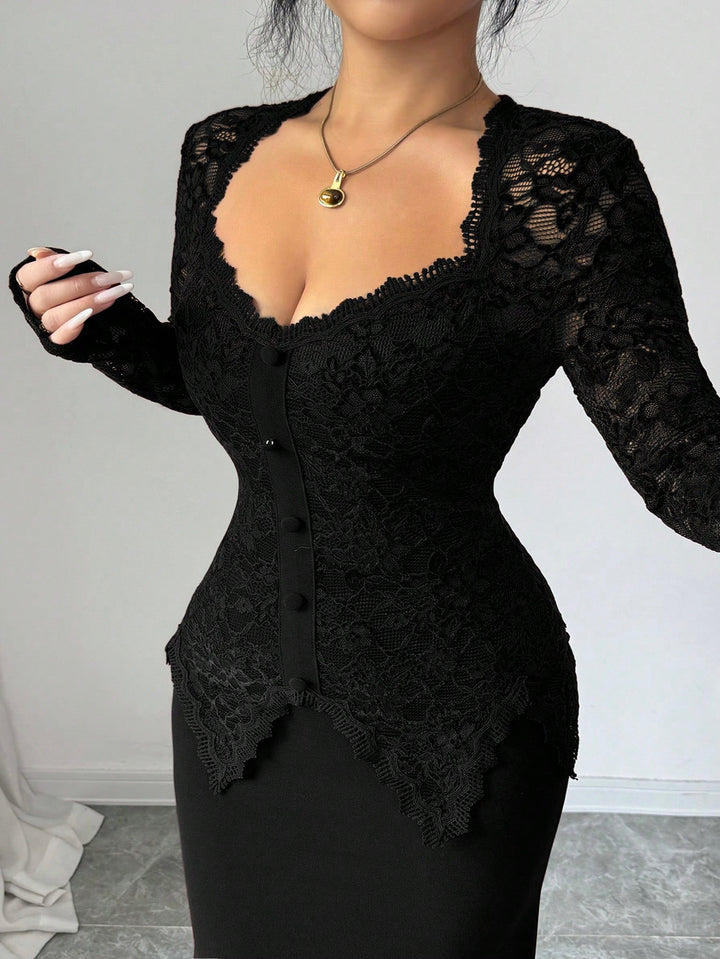 Rochie maxi SHEIN, negru