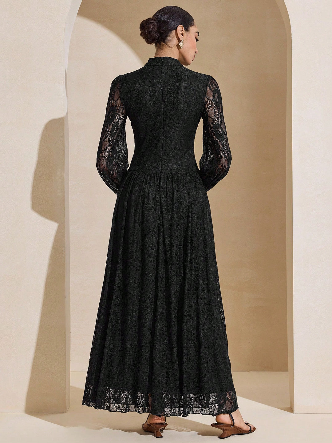 Rochie maxi SHEIN, negru