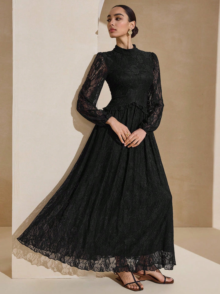 Rochie maxi SHEIN, negru