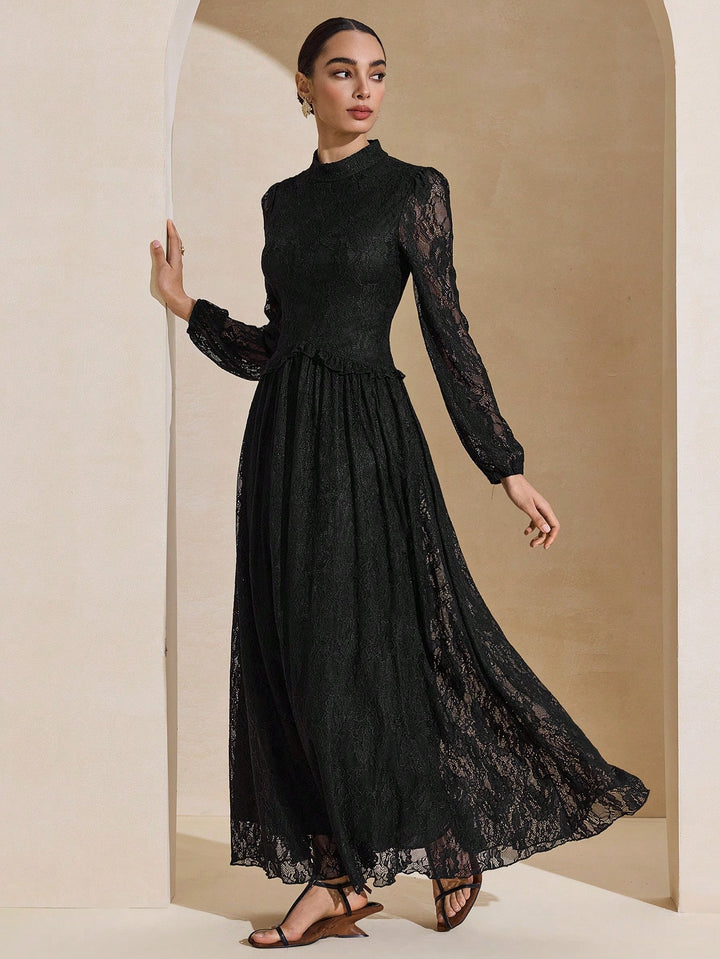 Rochie maxi SHEIN, negru