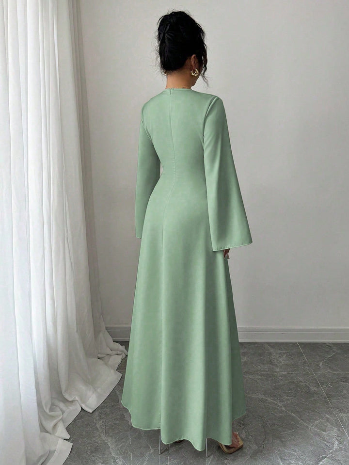 Rochie maxi SHEIN, verde