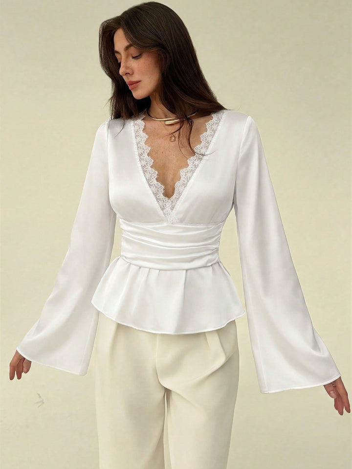 Bluza SHEIN, alb