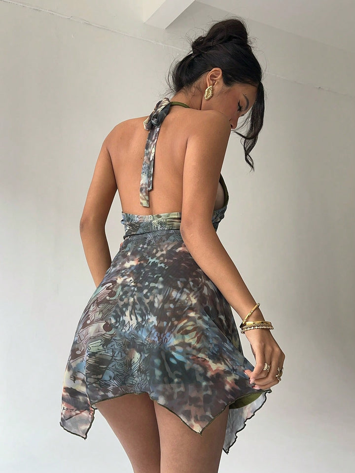 Rochie mini SHEIN, mix culori