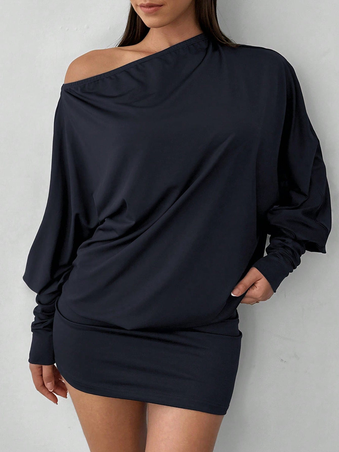 Rochie scurtă SHEIN, albastru