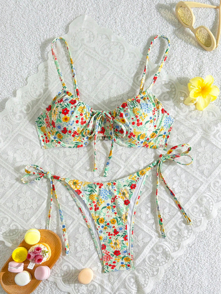 Set bikini SHEIN, mix culori