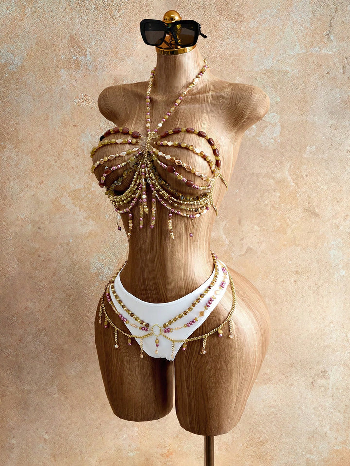 Set bikini SHEIN, maro