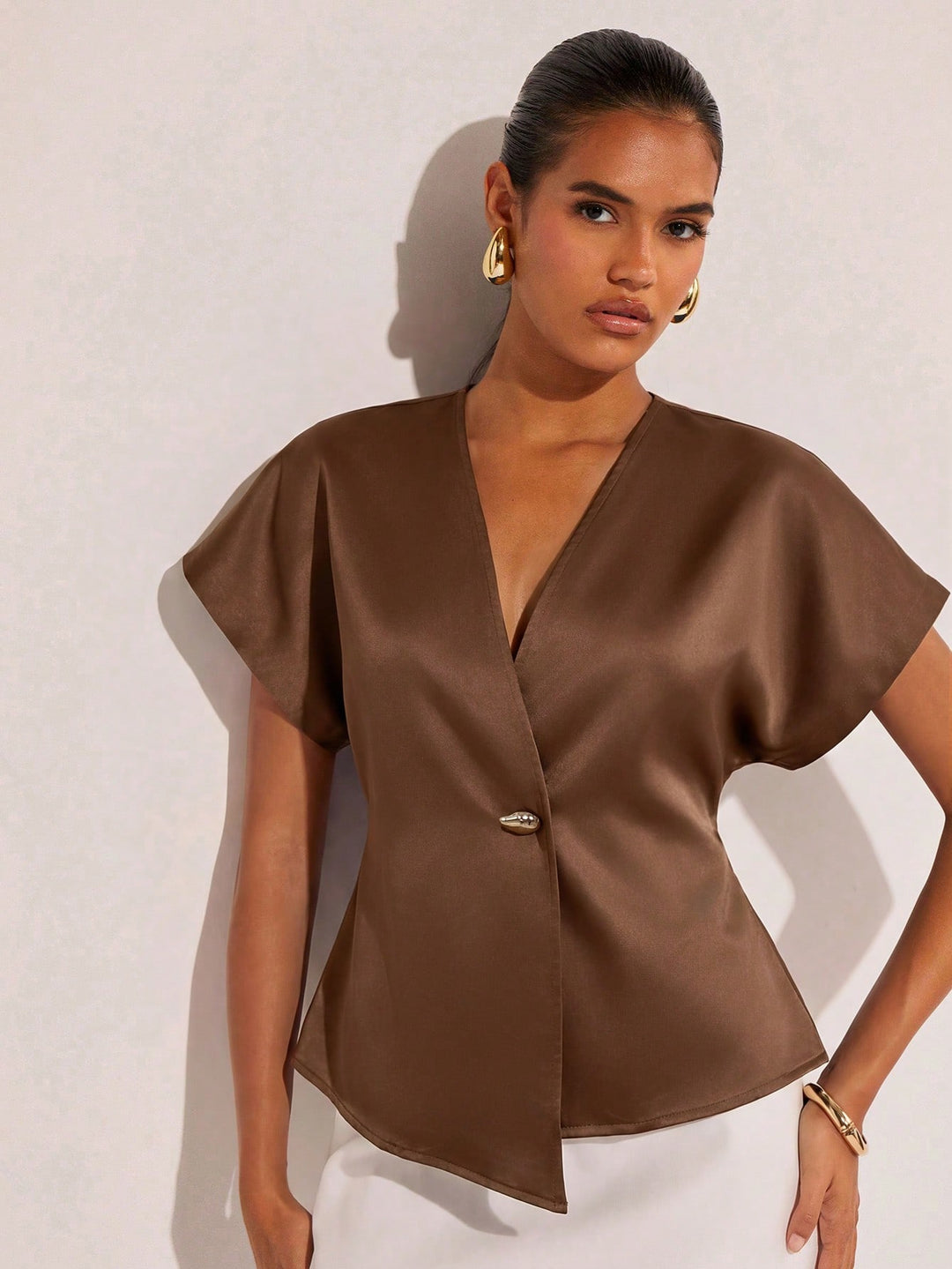 Bluza SHEIN, maro