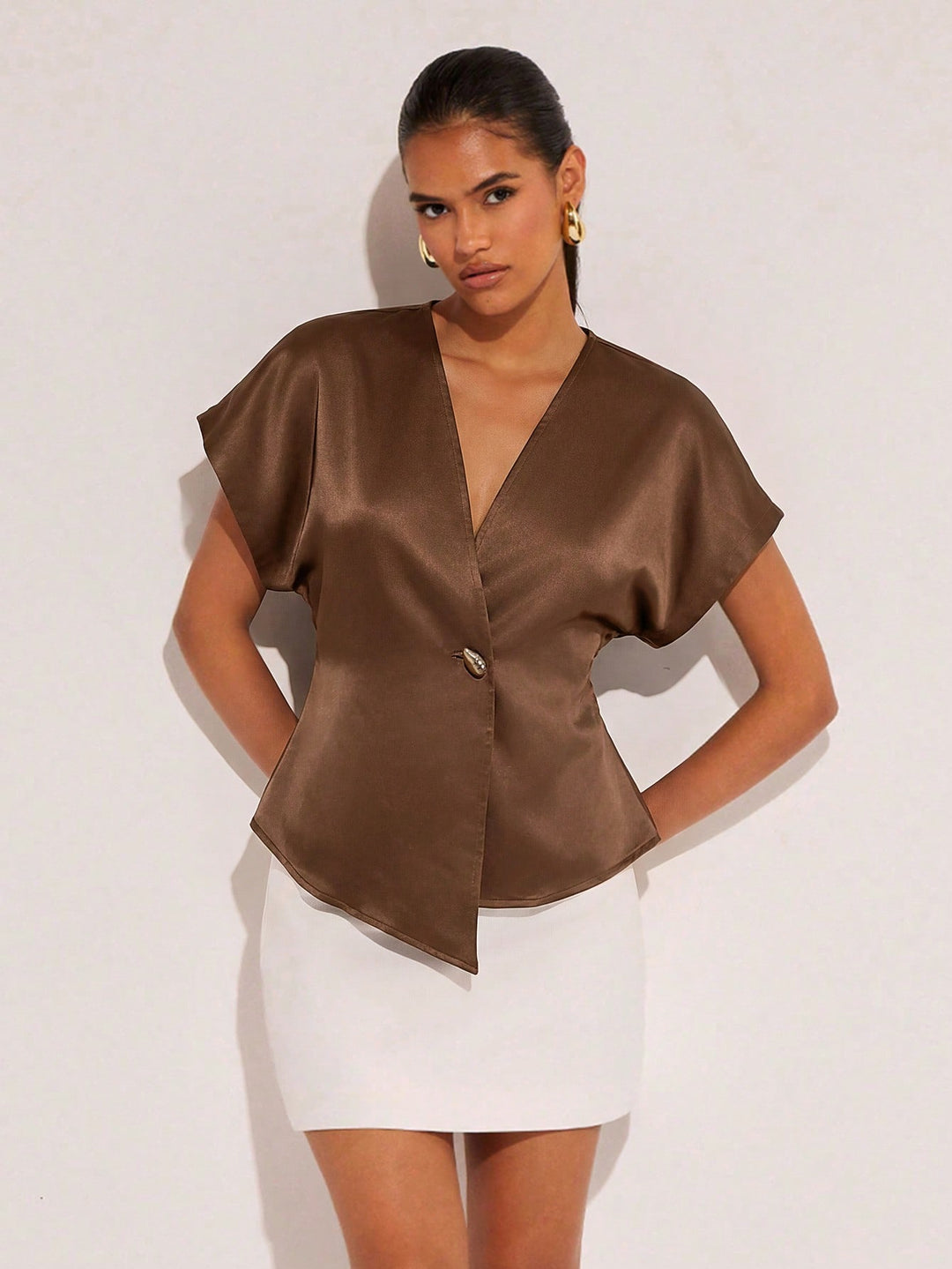 Bluza SHEIN, maro