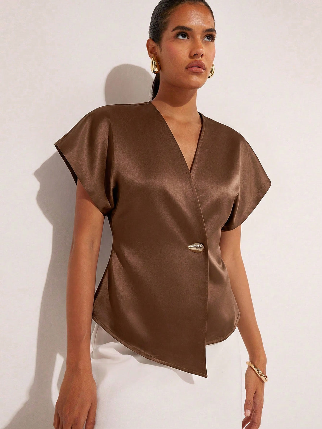 Bluza SHEIN, maro