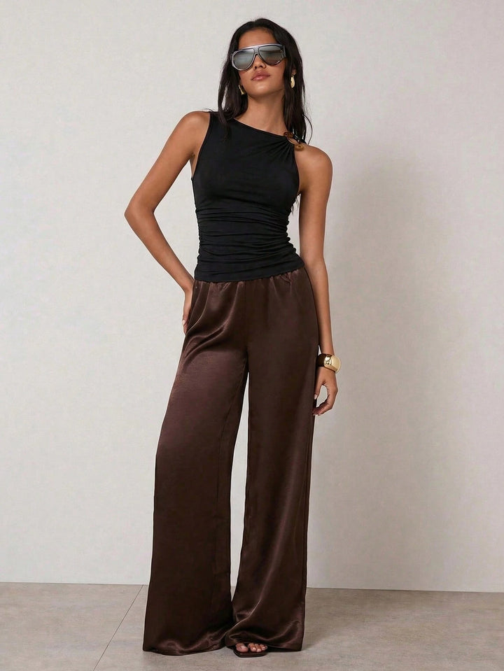 Top SHEIN, negru