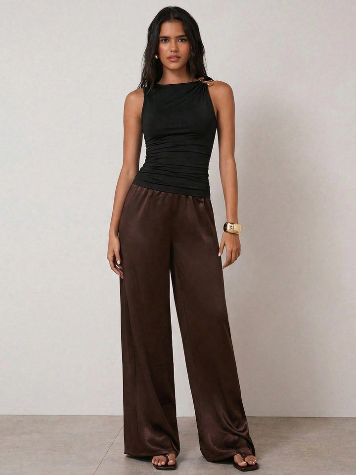 Top SHEIN, negru