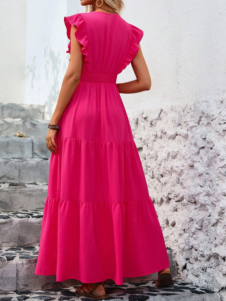 Rochie maxi SHEIN, roz