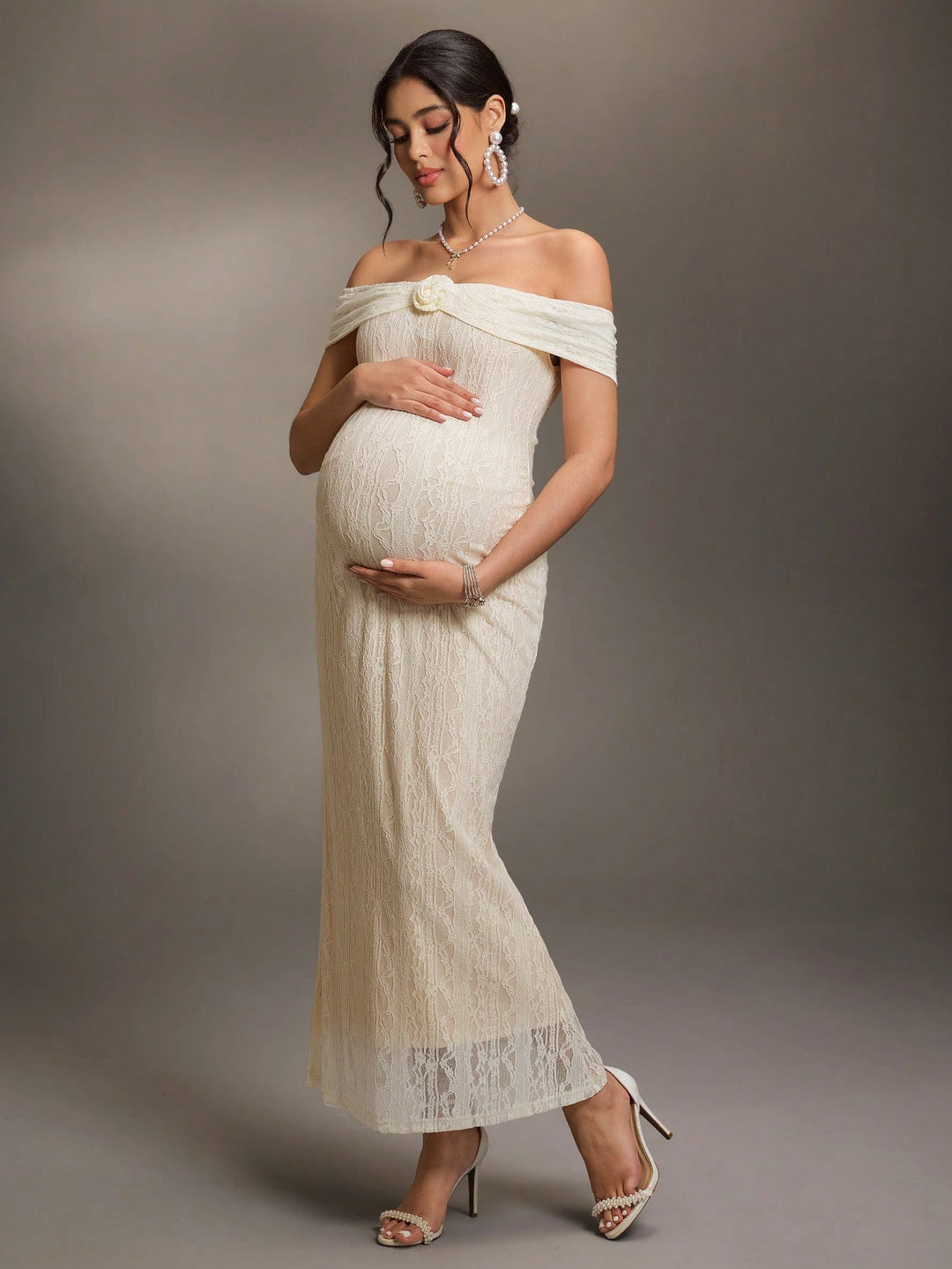 Rochie de maternitate SHEIN, portocaliu