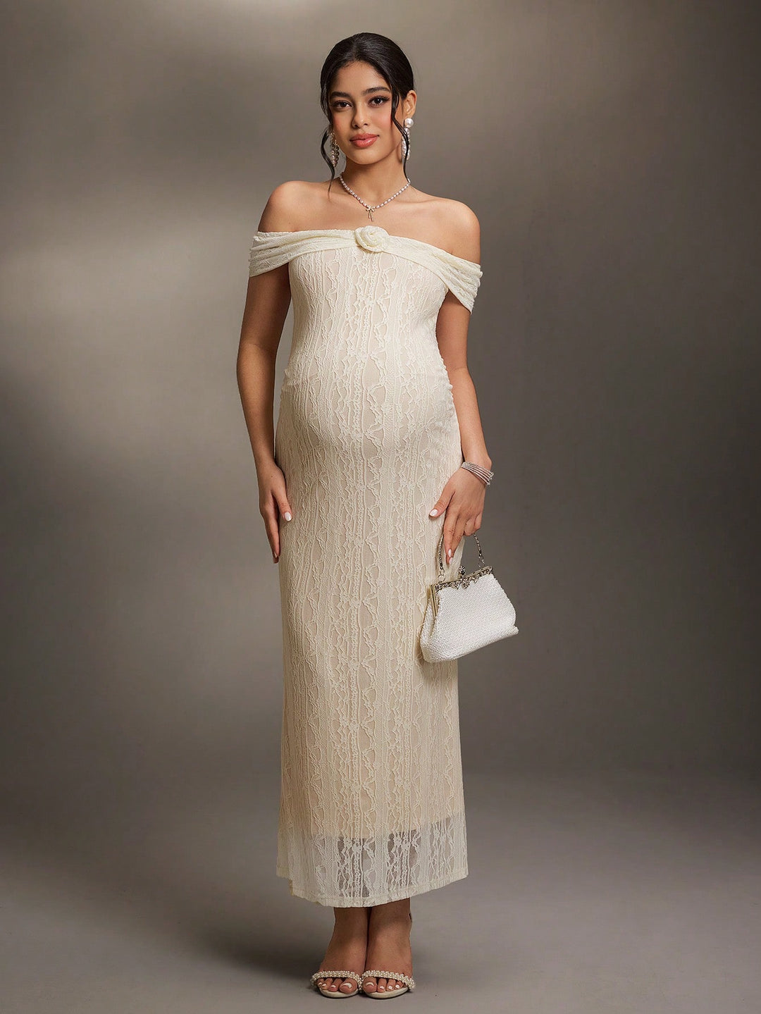 Rochie de maternitate SHEIN, portocaliu