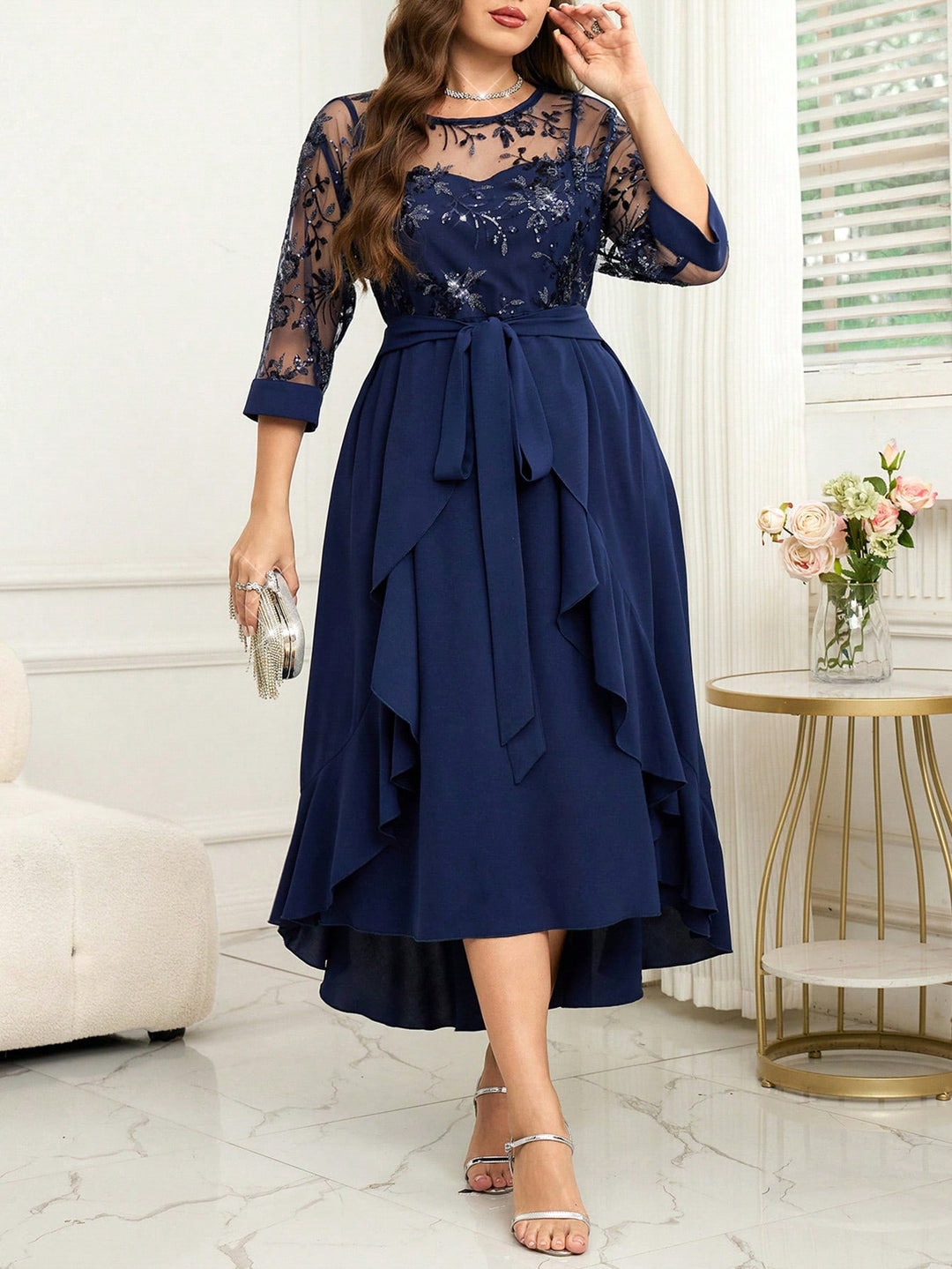 Rochie SHEIN, albastru