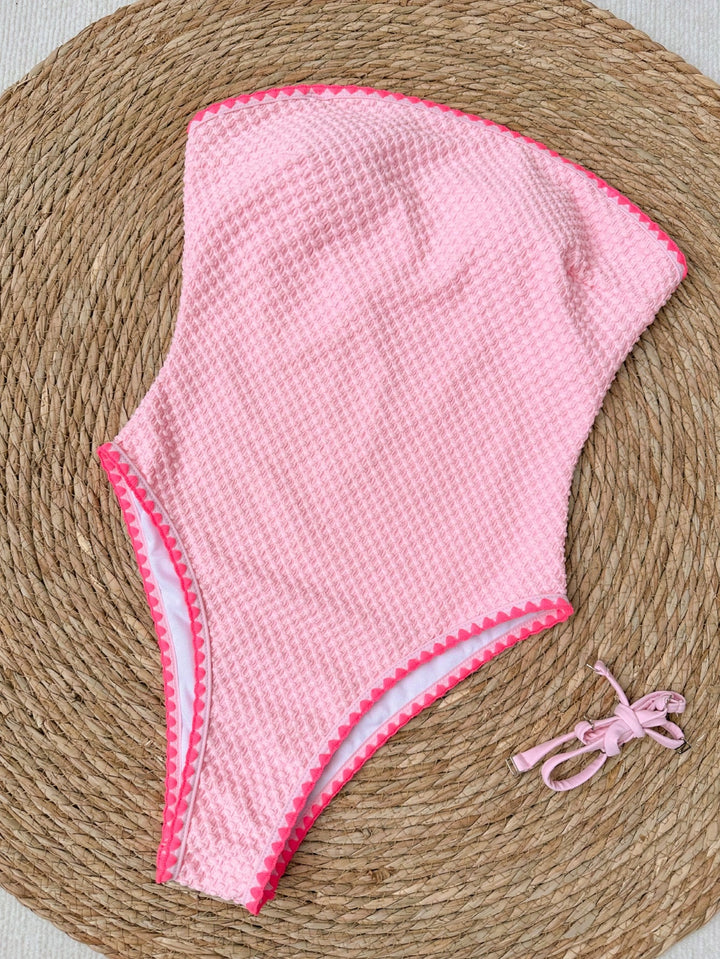 Costum de baie întreg SHEIN, roz