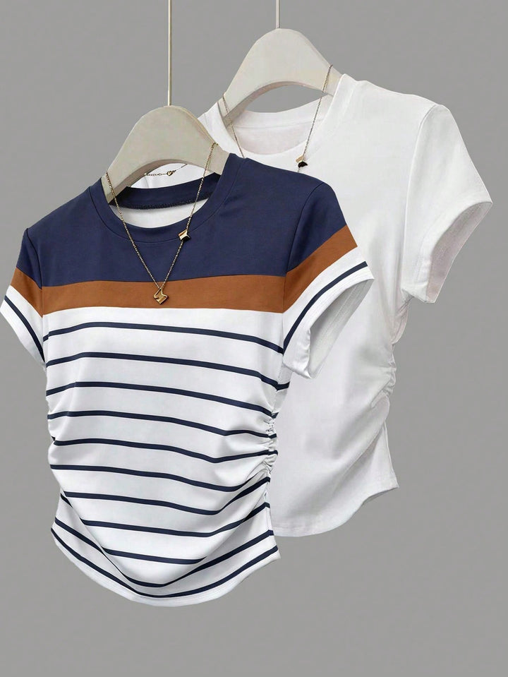 Tricou SHEIN, mix culori