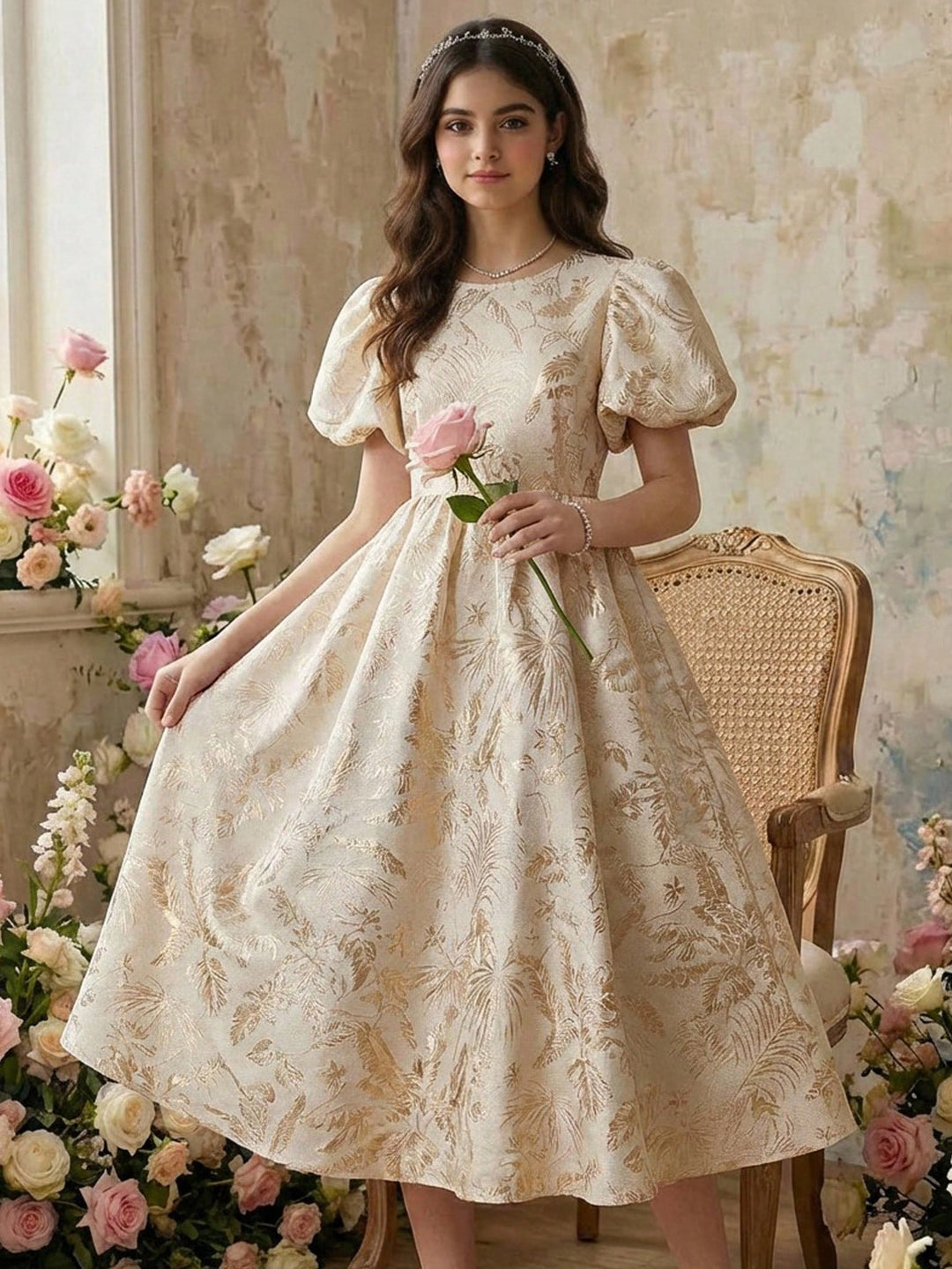 Rochie SHEIN, bej