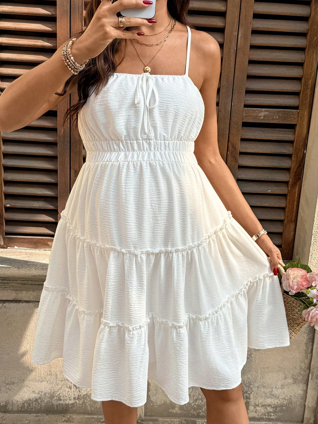 Rochie SHEIN, alb
