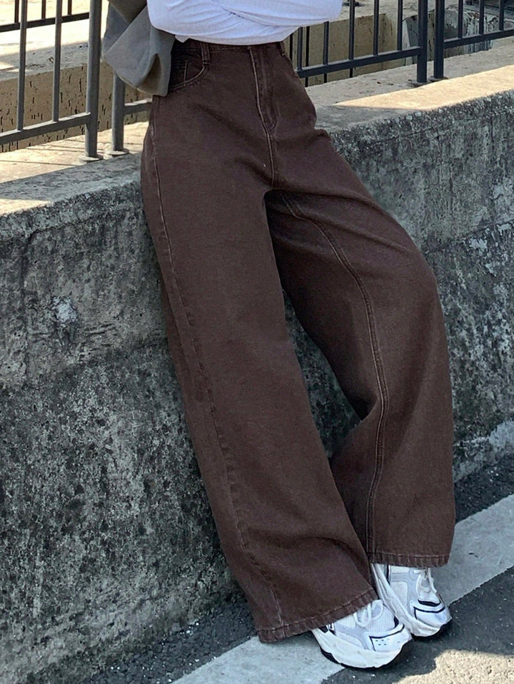 Jeans SHEIN, maro