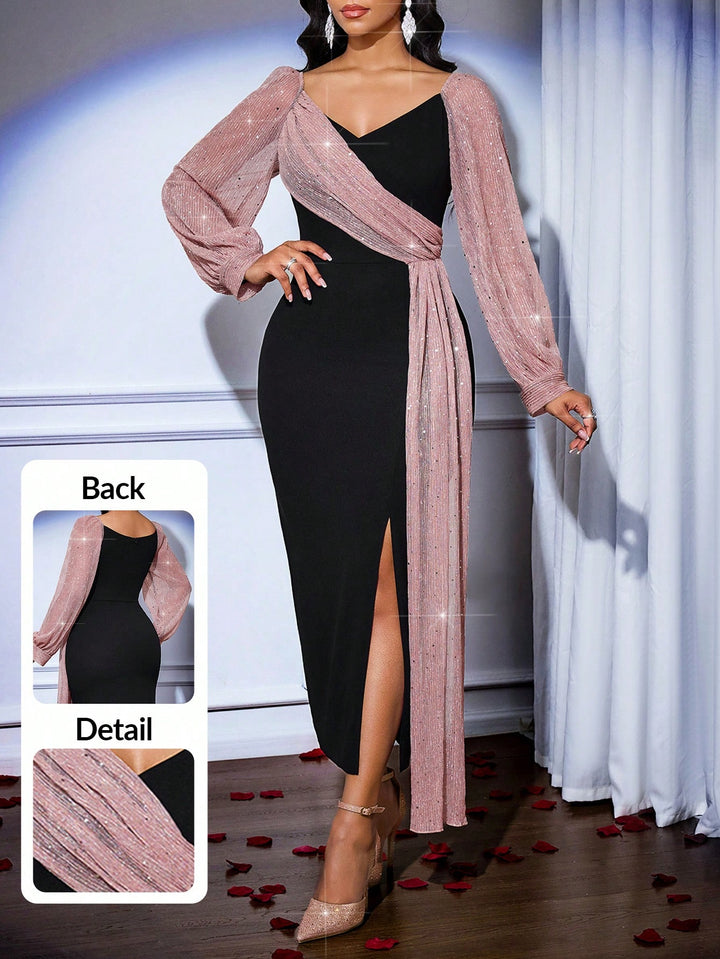 Rochie midi SHEIN, negru
