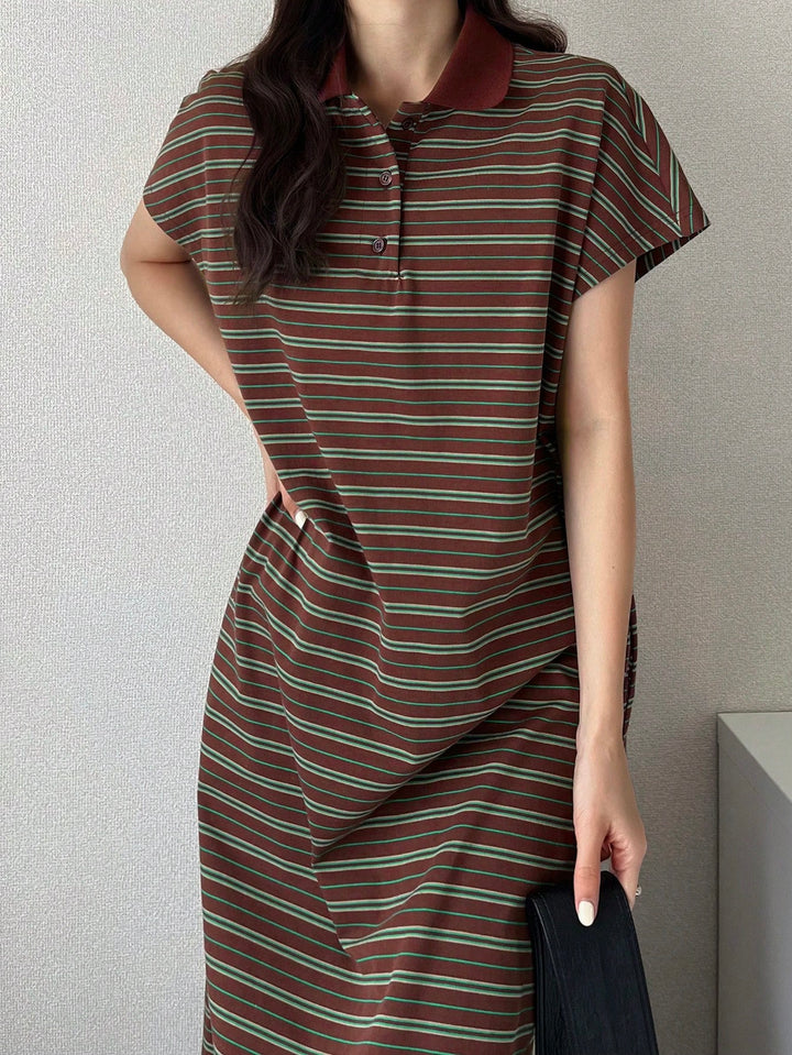 Rochie maxi SHEIN, maro