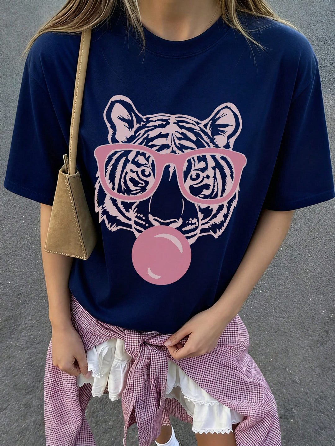 Tricou SHEIN, albastru