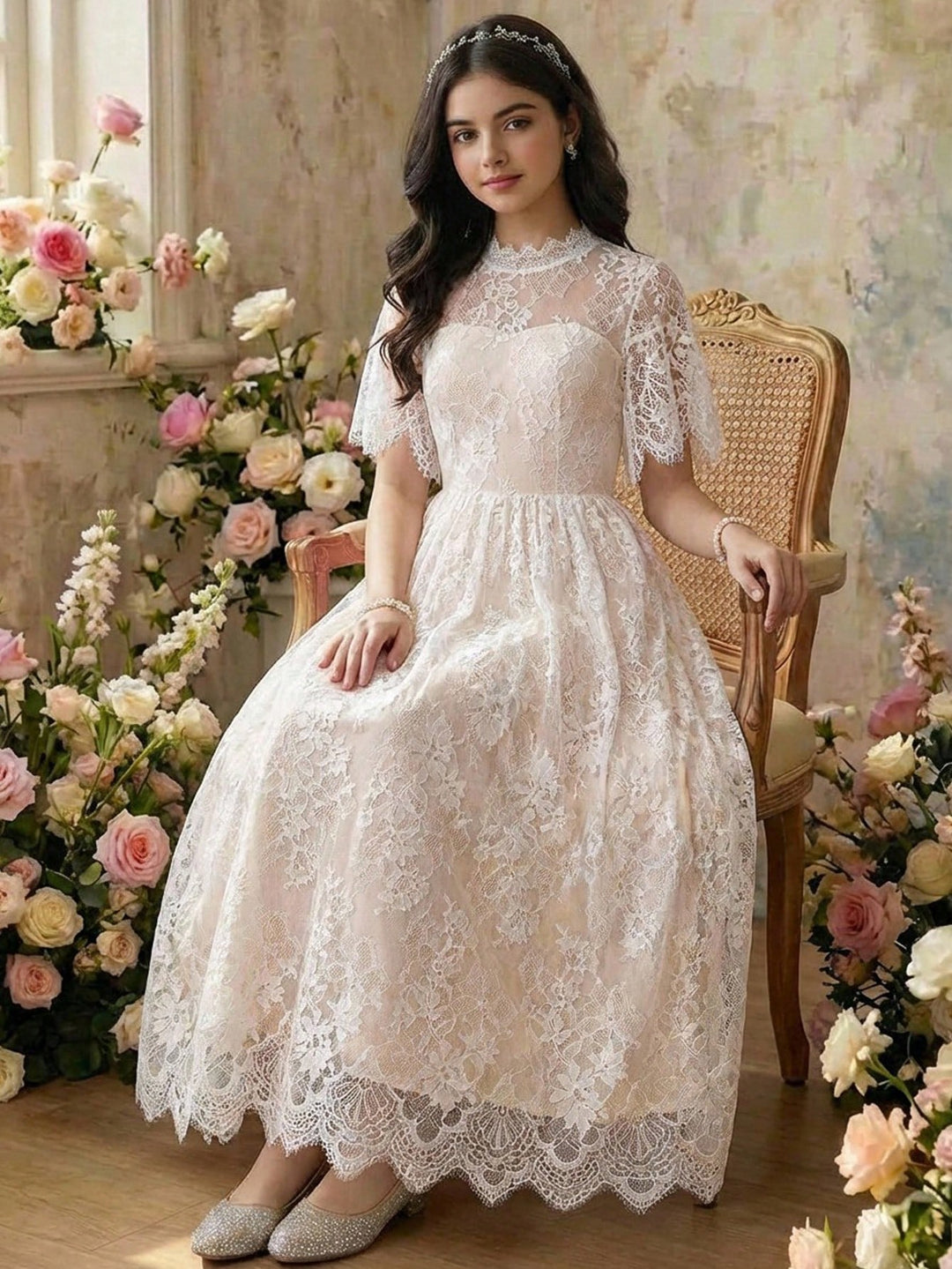 Rochie SHEIN, alb