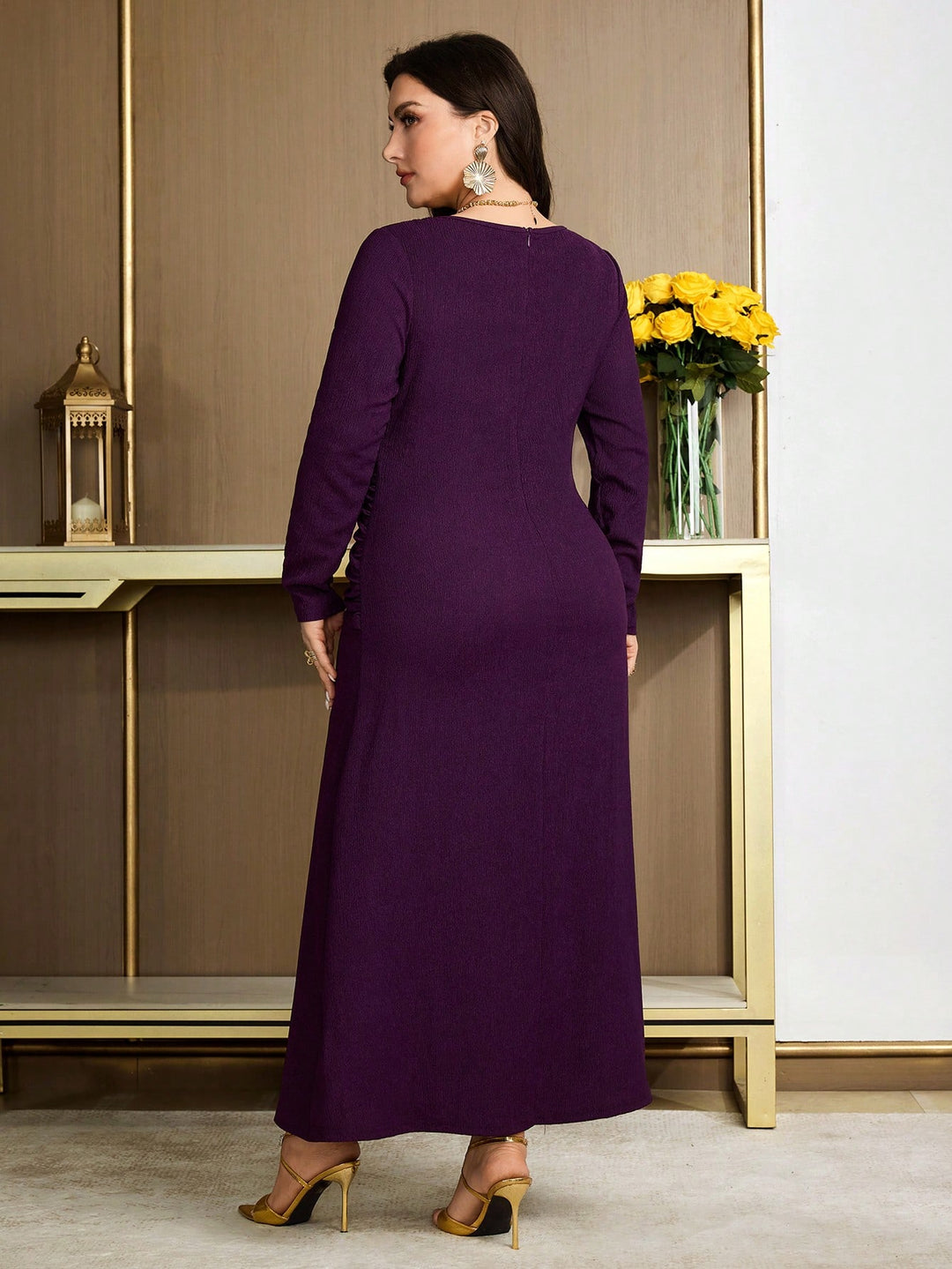 Rochie SHEIN, vișiniu