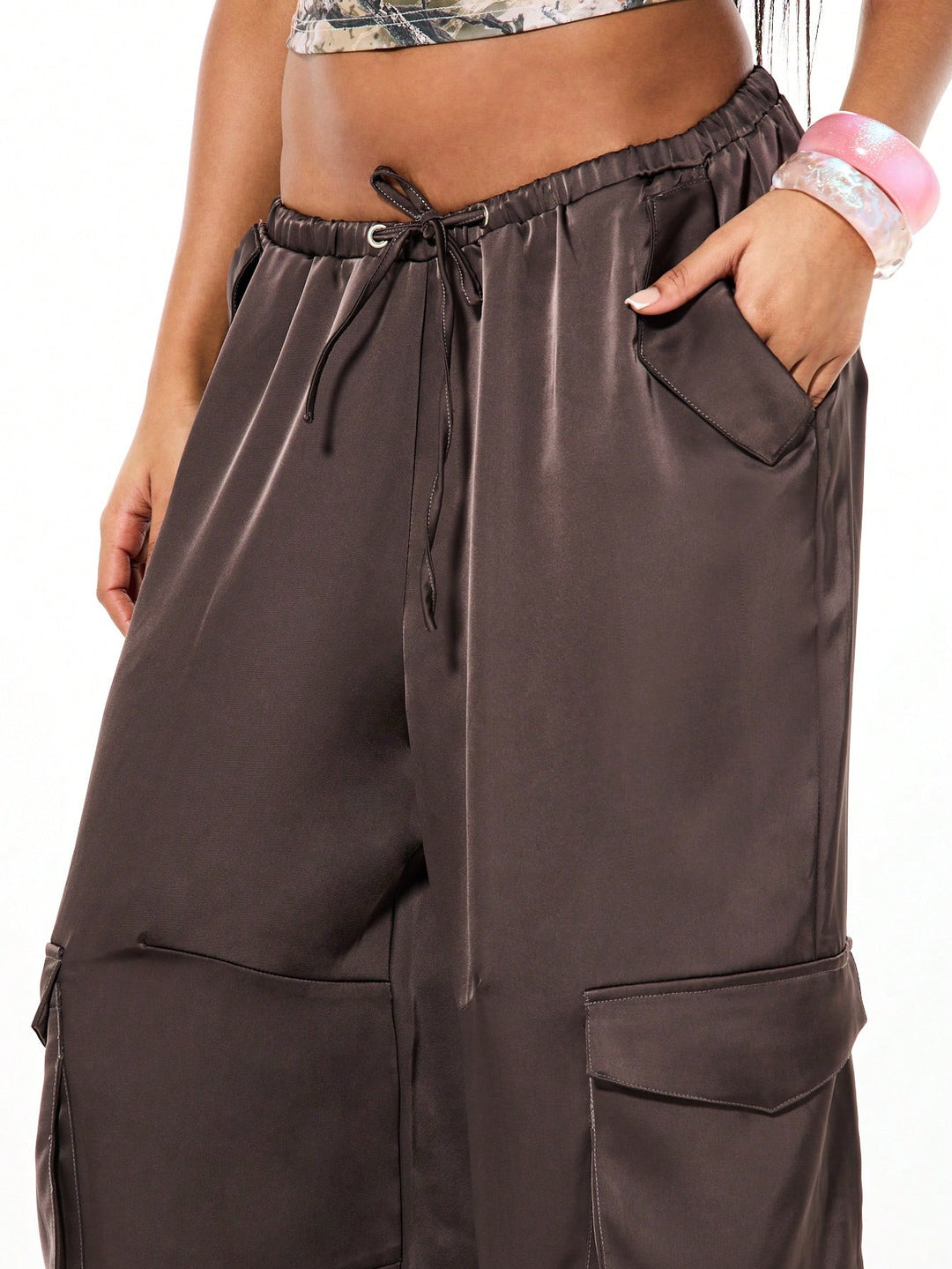 Pantaloni SHEIN, gri