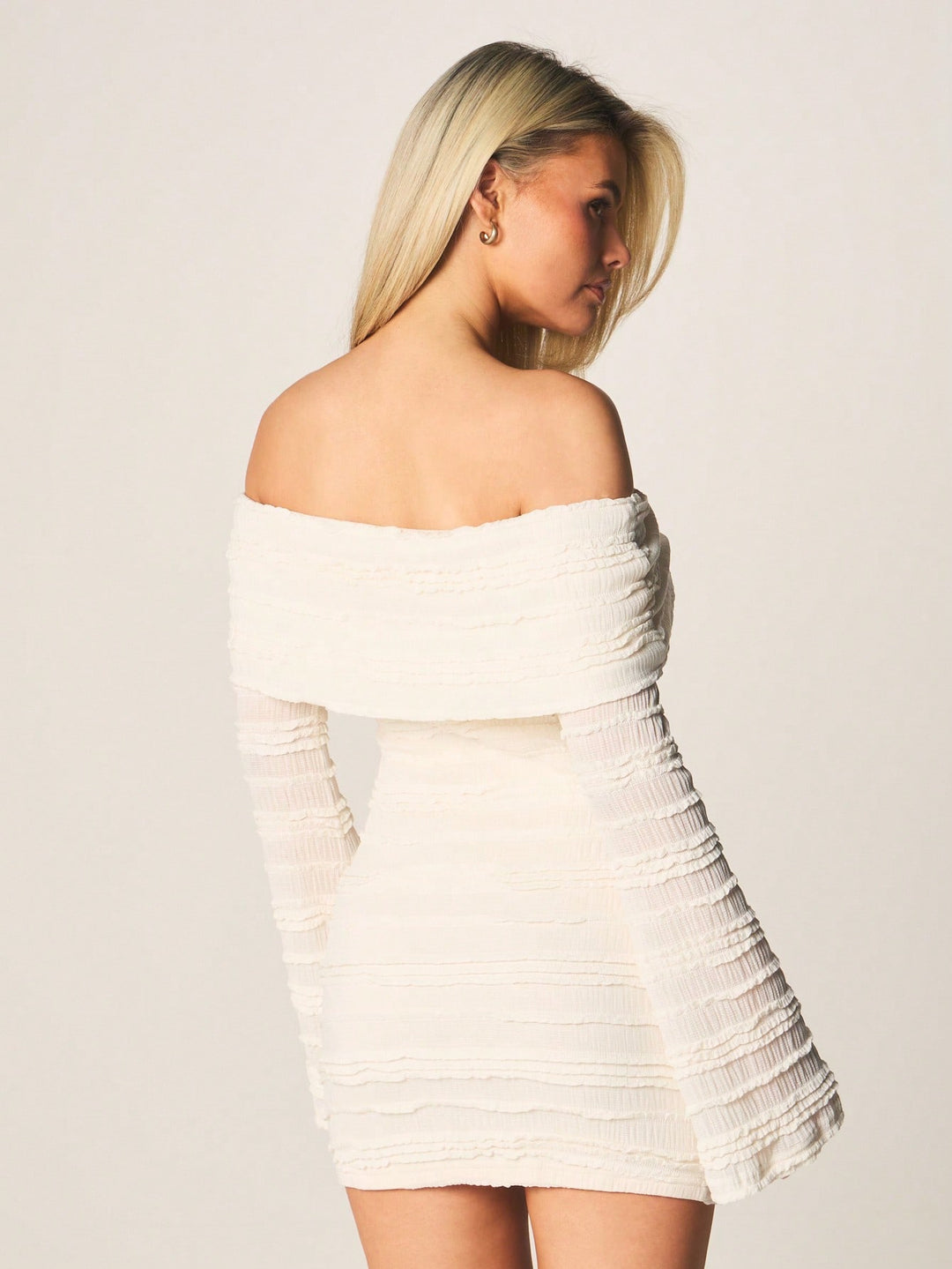 Rochie mini SHEIN, bej