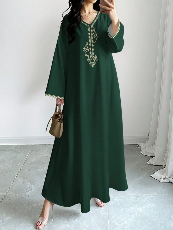Rochie maxi SHEIN, verde