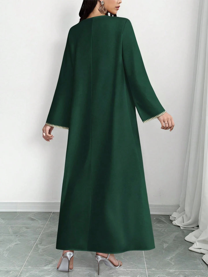 Rochie maxi SHEIN, verde