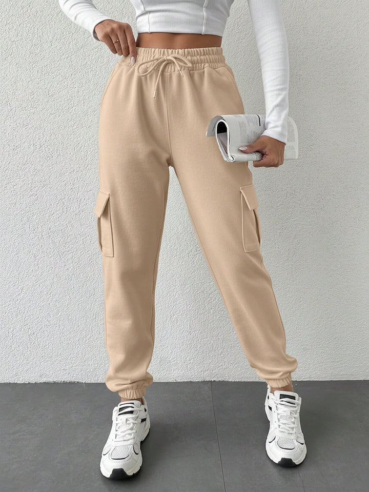 Pantaloni SHEIN, crem