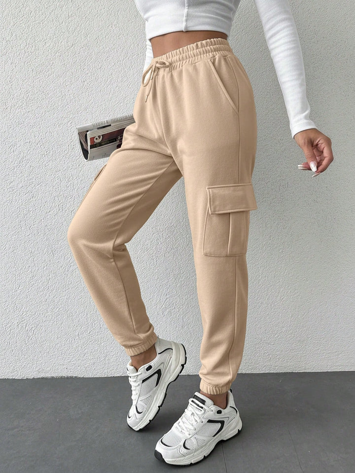 Pantaloni SHEIN, crem
