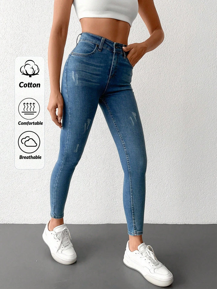 Jeans SHEIN, albastru