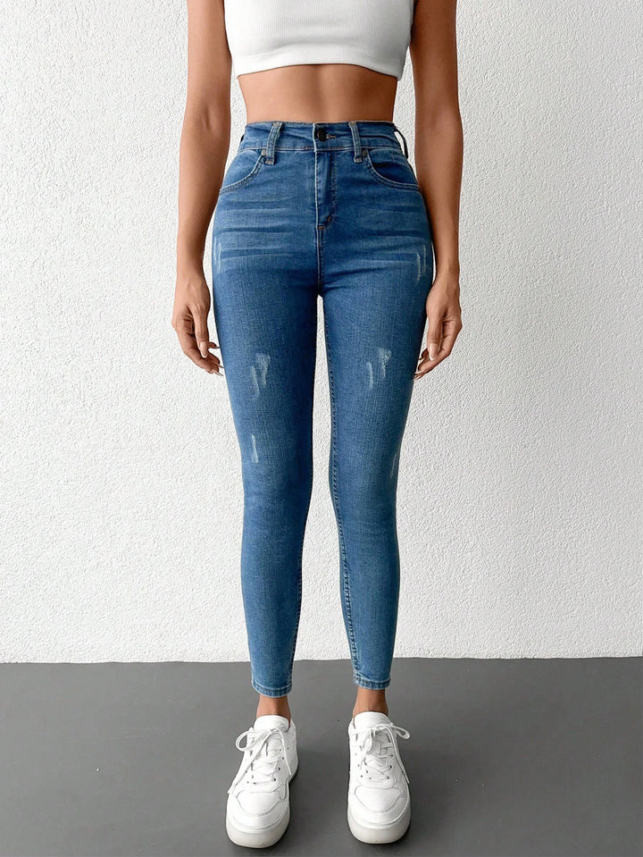 Jeans SHEIN, albastru