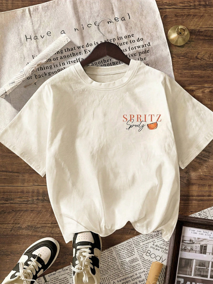 Tricou SHEIN, crem