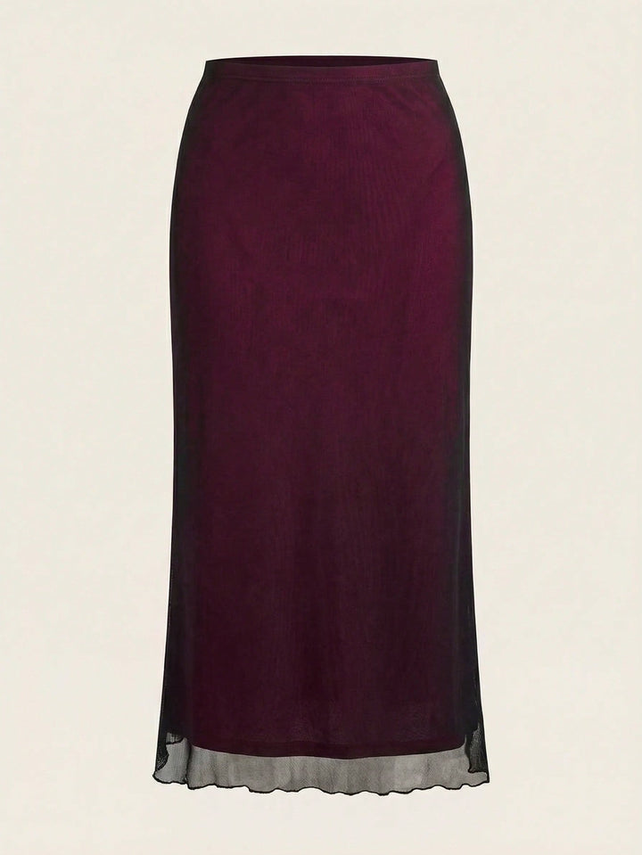 Fustă maxi SHEIN, mix culori