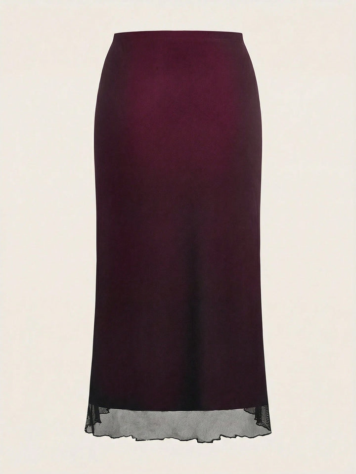Fustă maxi SHEIN, mix culori