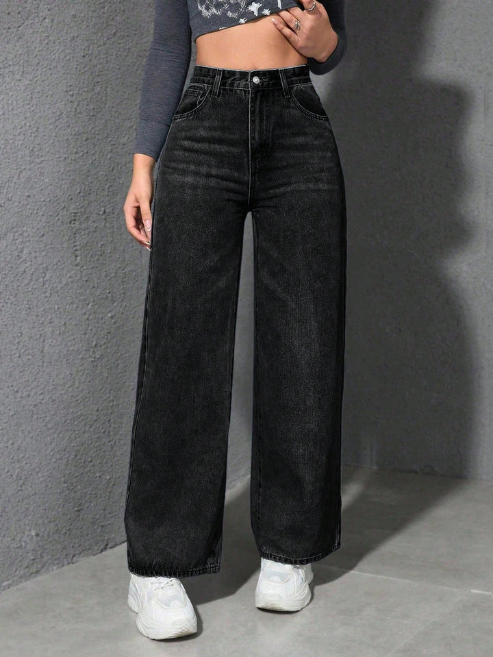 Jeans SHEIN, negru
