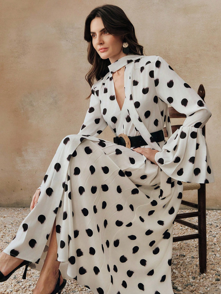 Rochie maxi SHEIN, mix culori